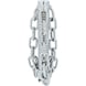Chain slinger head with smooth chain, 3 chains D:45 mm, 22 mm - Sewer cleaning, renovation (sewer work) - 1