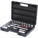 3/8 inch socket wrench set, 26 pieces - Socket wrench (set) - 1