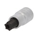 1/2 inch TX socket with end hole, TB60 - 1/2 inch Torx bit socket - 1