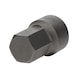 KS TOOLS 1/4 Zoll Bit-Stecknuss Innensechskant, 3/8 Zoll, extra kurz - 1/4 Zoll Bit-Stecknuss Innensechskant - 1