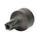 1/4 inch TXPlus bit socket with front hole, IPR30, extra short - 1/4 inch TorxPlus bit socket - 1