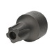 1/4 inch TXPlus socket bit with front hole, IPR45, extra short - 1/4 inch TorxPlus bit socket - 1