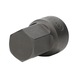 KS TOOLS 1/4 inch hex socket bit socket, 10 mm, extra short - 1/4 inch hex socket bit - 1