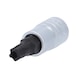 KS TOOLS 3/8 Zoll Bit-Stecknuss TXPlus mit Stirnlochbohrung, IPR45 - Bit-Steckn&uuml;sse - 1