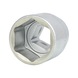 3/4 inch hex socket, short, 34 mm - 3/4 inch hex socket - 1