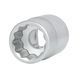 KS TOOLS 3/4 inch 12-point socket, short, 24 mm - 3/4 inch 12-point socket - 1