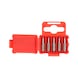 KS TOOLS 1/4 Zoll Bit Innensechskant, 25mm, Kugelkopf, 3mm, 5er Pack - 1/4 Zoll Bit Innensechskant Kugelkopf - 1