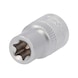 3/8 inch TX E socket, E10 911.4318 - 3/8 inch Torx E socket - 1