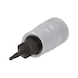 1/4 inch TX bit socket, T6 on hanger - 1/4 inch Torx bit socket - 1