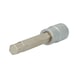 1/2 inch hex socket bit, long, 11 mm - 1/2 inch bit socket, hexagon socket - 1
