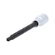 1/2 inch hex socket bit, long, 6 mm - 1/2 inch bit socket, hexagon socket - 1