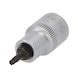 1/2 inch TX socket, short, T20 - 1/2 inch Torx bit socket - 1