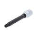 1/2 inch bit socket XZN, long, M9 - 1/2 inch bit socket XZN - 1