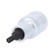 KS TOOLS 1/2 inch bit socket for RIBE screws, short, M5 - Bit socket for RIBE screws - 1