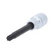 KS TOOLS 1/2 inch bit socket for RIBE screws, medium, M8 - Bit socket for RIBE screws - 1