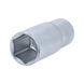 1/2 inch hex socket, long, 1 inch - 1/2 inch hex socket - 1