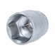 1/2 inch hex socket, 1.1/4 inch - 1/2 inch hex socket - 1