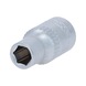 KS TOOLS 1/4 inch hex socket, 7/32 inch - 1/4 inch hex socket - 1