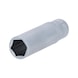 1/4 inch hex socket, long, 3/8 inch - 1/4 inch hex socket - 1