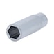 1/4 inch hex socket, long, 7/16 inch - 1/4 inch hex socket - 1