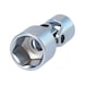 1/4 inch hex socket with joint, 6 mm - 1/4 inch hex socket - 1