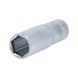 KS TOOLS 3/8 inch hex socket, long, 9/16 inch - 3/8 inch hex socket - 1