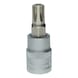3/8 inch bit socket for RIBE screws, M9, length 48 mm - 3/8 inch bit socket for RIBE screws - 1