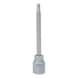 KS TOOLS 3/8 inch bit socket for RIBE screws, M5, 100 mm - 3/8 inch bit socket for RIBE screws - 1