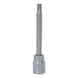 3/8 inch bit socket for RIBE screws, M7, 100 mm - 3/8 inch bit socket for RIBE screws - 1
