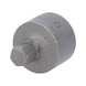 3/8 inch hex socket bit, short, 7 mm - 3/8 inch hex socket bit - 1