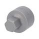 3/8 inch hex socket bit socket, short, 10 mm - 3/8 inch hex socket bit - 1
