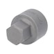 3/8 inch hex socket bit socket, short, 12 mm - 3/8 inch hex socket bit - 1