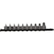 KS TOOLS 3/8 inch TX bit socket set, short, 10-piece T10-T55 - Bit sockets - 1