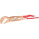 KS TOOLS BERYLLIUMplus 2-inch pipe wrench - Angle pipe wrench - 1