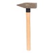 BRONZEplus locksmith's hammer 1500 g, with hickory handle - BRONZEplus locksmith's hammer - 1