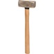 KS TOOLS BRONZEplus mallet 1000 g, with hickory handle - BRONZEplus Mallet - 1