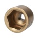BRONZEplus socket 3/4 inch hexagonal 50 mm - 3/4 inch BRONZEplus socket - 1