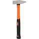 STAINLESS STEEL engineer's hammer with fibreglass handle, 500 g - STAINLESS STEEL locksmith's hammer - 1