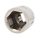 STAINLESS STEEL 3/4 inch hex socket, 36 mm - STAINLESS STEEL 3/4 inch hex socket - 1