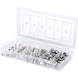 Assortment of stainless steel nuts, metric, 150-piece - Nut (special shape) - 1