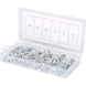 Assortment of wing nuts, 150 pieces - Nut (special shape) - 1