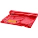 Welding protection tarpaulin, red - Welding protective tarpaulin - 1