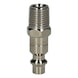Metal plug nipple - Plug nipple (compressed air tool accessory) - 1