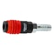 3-in-1 universal compressed air safety coupling, 14.5 mm with hose nozzle - 3-in-1 universal compressed air safety coupling - 1
