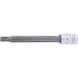 KS TOOLS 1/4 Zoll Airbag-Bit-Stecknuss, Innensechskant 5 mm - 1/4 Zoll Airbag-Bit-Stecknuss - 1
