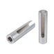 KS TOOLS 1/2 inch lambda sensor socket for Ford 22.0 mm, long - Additional socket wrench insert (hexagonal) - 1