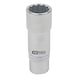 KS TOOLS 1/2 Zoll Einspritzd&uuml;sen-Stecknuss, SW22mm - Weitere Steckschl&uuml;sseleinsatz (Sechskant) - 1