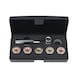 KS TOOLS Oil drain plug thread repair kit, 12 pieces M18 x 1.5 - Special automotive tools Thread repair - 1