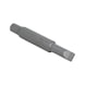10 mm shock absorber slot counterholder bit socket, 3.5 x 10.0 mm - 10 mm shock absorber slotted counterholder bit socket - 1