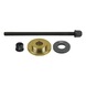 KS TOOLS Mechanical spindle set, 4-piece - Drive unit (manually operated, socket wrench insert) - 1